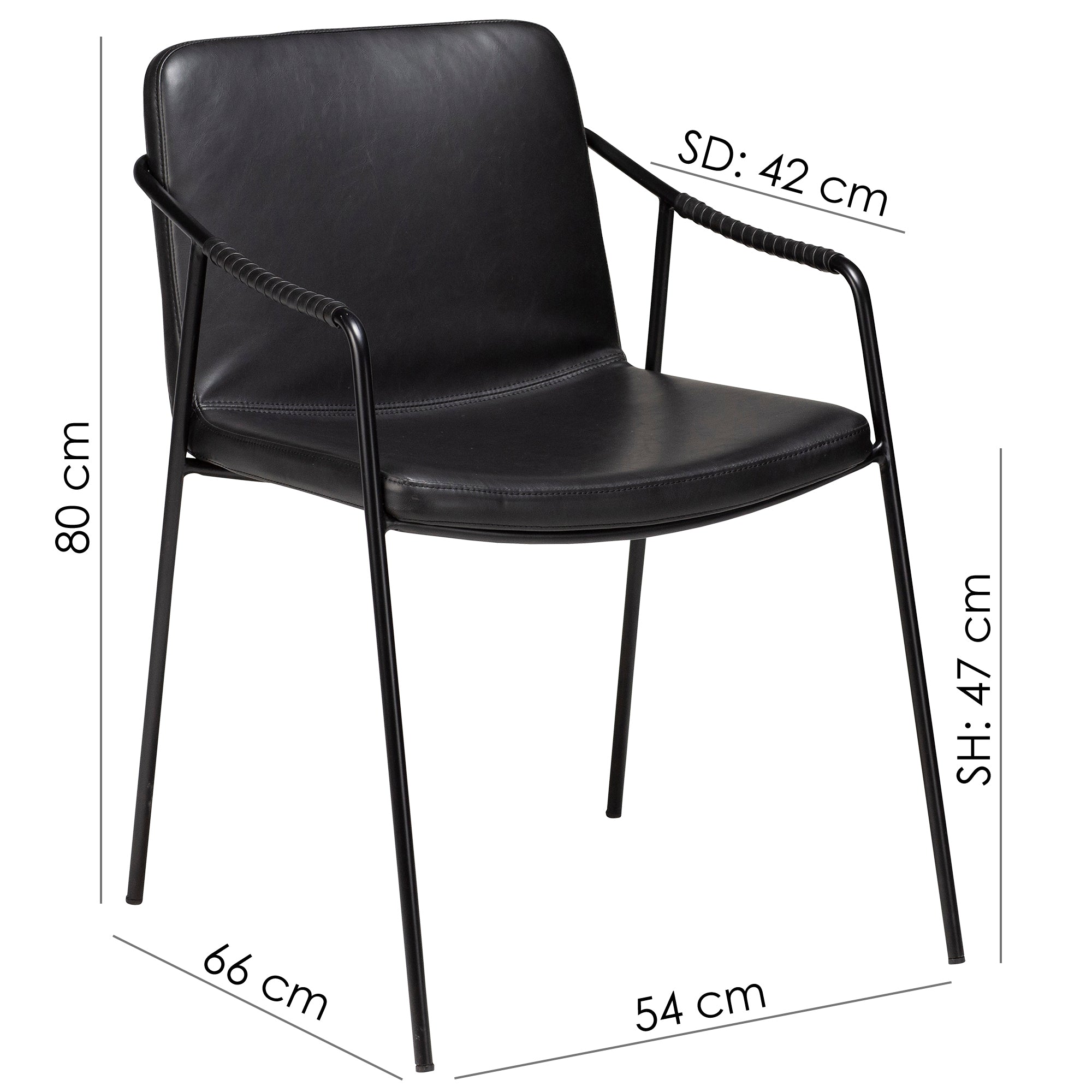 Boto Spisestol  i kunstskinn