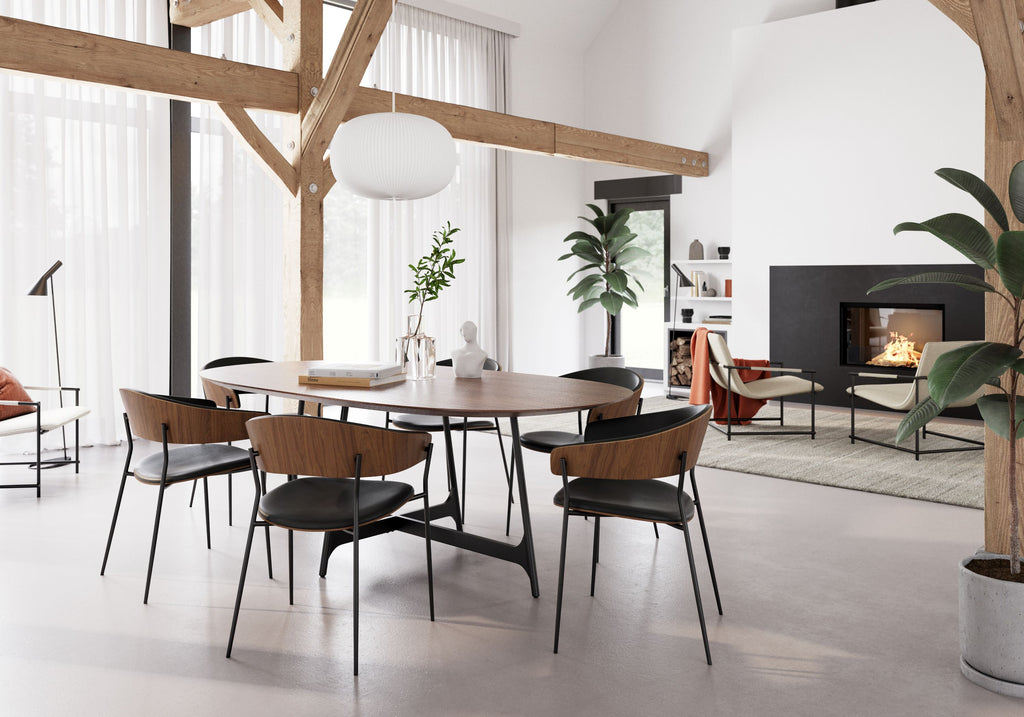 Crib Spisestol  i kunstskinn